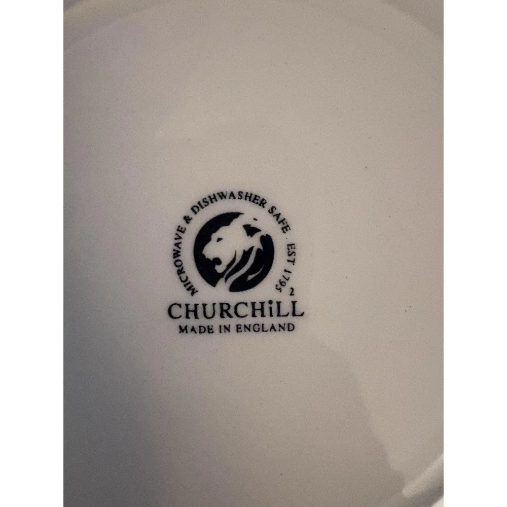 Churchill England Blue Willow Dinner Plate 10